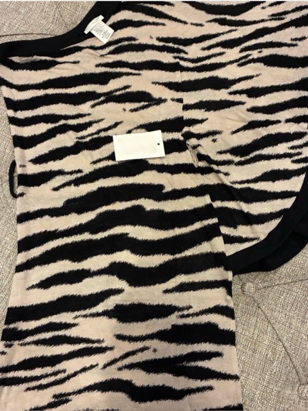 Zebra Print Dress or semi long shirt